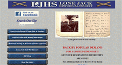 Desktop Screenshot of historiclonejack.org